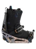 Burton Malavita Est Snowboard Binding - Dark Gray/Print - 2022