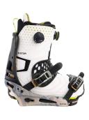 Burton Malavita Re:Flex Snowboard Binding 2022 - Dark Gray / Print | Snowboard Bindings