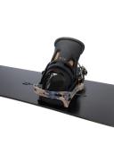Burton Malavita Re:Flex Snowboard Binding 2022 - Dark Gray / Print | Snowboard Bindings