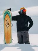 Burton Men's [ak] Tusk GORE-TEX 3L Pro Jacket - True Black | Snowboard Jackets