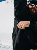 Burton Men's [ak] Tusk GORE-TEX 3L Pro Jacket - True Black | Snowboard Jackets
