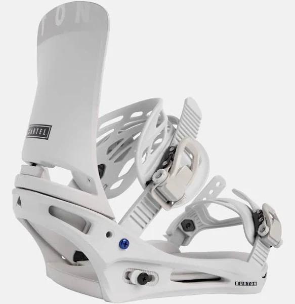 Burton Men's Cartel Re:Flex Snowboard Bindings 2023 - Gray Cloud | Snowboard Bindings