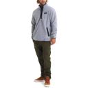 Burton Men's Hearth Fleece Pullover , Gray Heather (XS)
