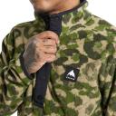 Burton Men's Hearth Fleece Pullover , Gray Heather (XS)