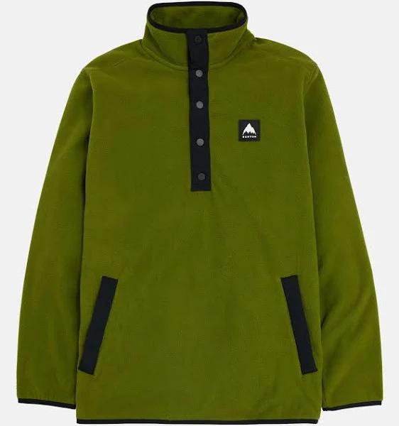 Burton Men's Hearth Polartec Fleece Pullover, S Calla Green