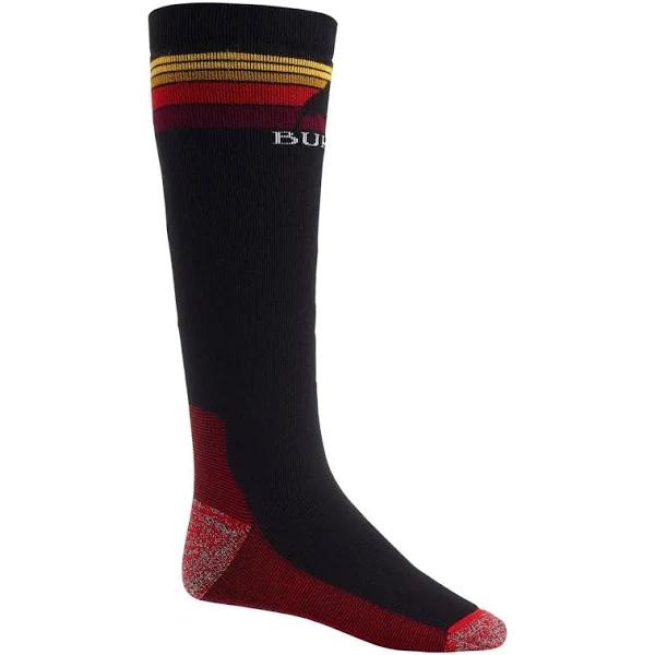 Burton Men's Midweight Emblem Socks - True Black | Snow Socks