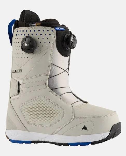 Burton Men's Photon Boa Snowboard Boots 2023 - Gray Cloud | Snowboard Boots
