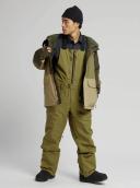 Burton Men's Reserve 2L Bib Pants - Martini Olive | Snowboard Pants
