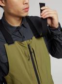 Burton Men's Reserve 2L Bib Pants - Martini Olive | Snowboard Pants