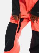 Burton Men's Reserve 2L Bib Pants - Tetra Orange/True Black | Snowboard Pants