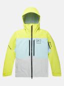 Burton Mens [ak] Swash GORE-TEX 2L Jacket - Limeade/Ballad blue/gray Cloud - 2023
