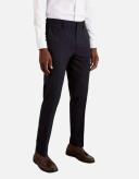 Burton Mens Essential Plain Slim Suit Trousers Navy 40R