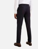 Burton Mens Essential Plain Slim Suit Trousers Navy 40R