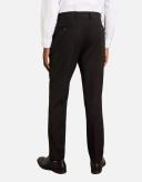 Burton Mens Essential Plain Tailored Suit Trousers Black 38R