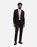 Burton Mens Essential Skinny Suit Trousers Black 36L