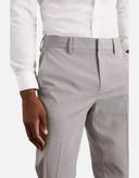 Burton Mens Essential Slim Suit Trousers Light Grey 40R
