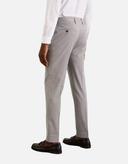 Burton Mens Essential Slim Suit Trousers Light Grey 40R