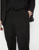 Burton Mens Essential Tailored Suit Trousers Black 28S