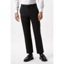 Burton Mens Essential Tailored Suit Trousers Charcoal 40L