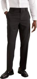 Burton Mens Essential Tailored Suit Trousers Charcoal 44R