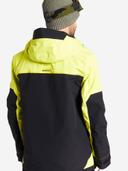 Burton Mens Frostner Jacket - Limade/True Black - 2021, S