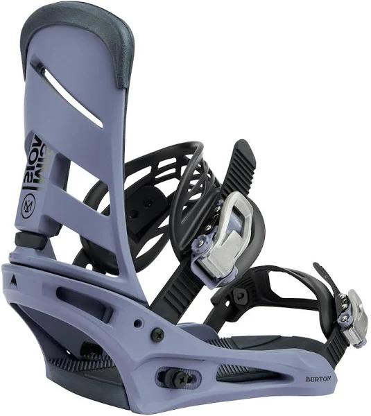 Burton Mission Snowboard Bindings Blue Gray