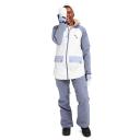Burton Prowess Womens Jacket - Folkstone Gray/Stout White/Foxglove Violet - 2022