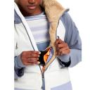 Burton Prowess Womens Jacket - Folkstone Gray/Stout White/Foxglove Violet - 2022