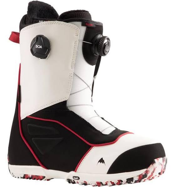 Burton Ruler Boa Snowboard Boot 2022 - White / Black / Red | Snowboard Boots