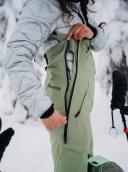 Burton Women's [ak] Kimmy GORE-TEX 2L Bib Pants 2023 - Hedge Green | Snowboard Pants