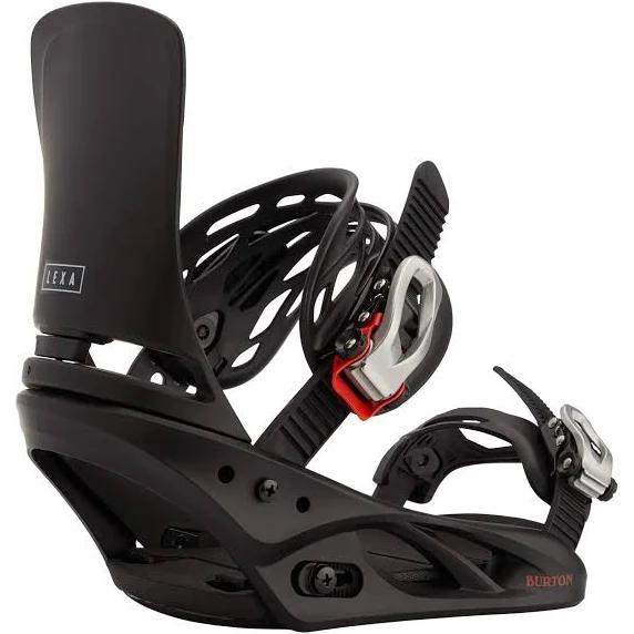 Burton Women's Lexa Re:Flex Snowboard Bindings 2023 - Black | Snowboard Bindings