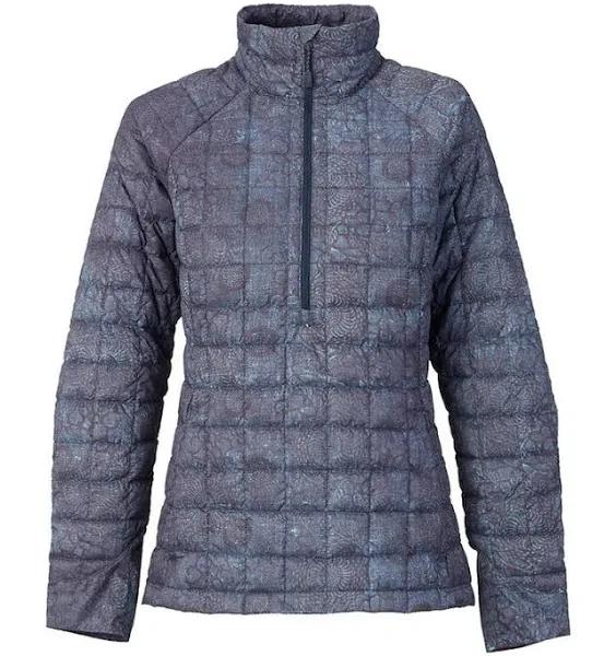 Burton Womens [ak] Baker Lite Down Jacket - Indigo Floral, S