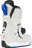 Burton Womens Felix Step On Soft Snowboard Boots - Gray Cloud - 2023