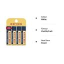 Burts Bees 100% Natural Moisturizing Lip Balm, Vanilla Bean - 4 Tubes