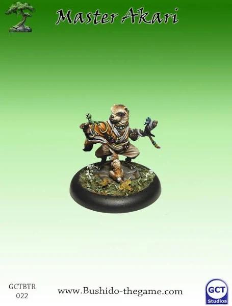 Bushido - Temple of Ro-Kan Master Akari Miniature