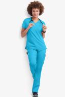 Butter-Soft Stretch Scrubs Tall Women's Pants - 5x - Turquoise