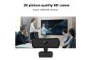 C3 Auto Focus 2K Hd Webcam Desktop Computer Driver Free Usb 2.0 Camera