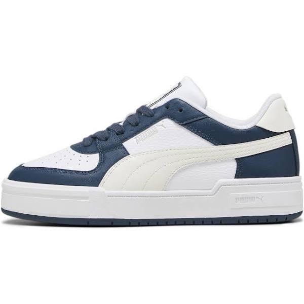 Ca Pro Classic Unisex Sneakers in White/Dark Night/Warm White, Size 11 by Puma