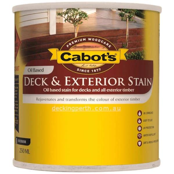 Cabot's - Deck & Exterior Stain Oil Based 250 ml