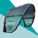 Cabrinha 2021 Drifter Kite Only, 12M / C2 Black/Cyan
