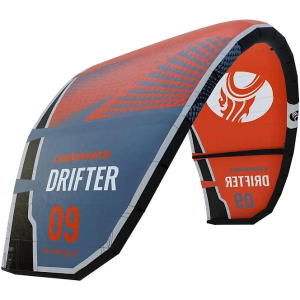 Cabrinha 2021 Drifter Kite Only, 12M / C2 Black/Cyan