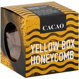 Cacao Yellow Box Honeycomb Chocolate 100g