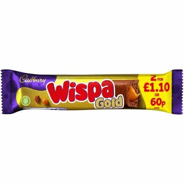 Cadbury Wispa Gold Chocolate Bar 48g