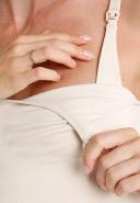 Cake Maternity Toffee Seamless Nursing Tank - Honey