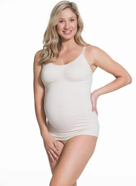 Cake Maternity Toffee Seamless Nursing Tank - Honey