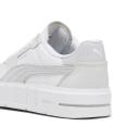 Cali Court Leather Women's Sneakers in White/Cool Light Gray, Size 5.5 by Puma
