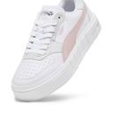 Cali Court Leather Women's Sneakers in White/Future Pink, Size 8.5 by Puma