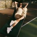 Cali Court Match Sneakers Women in White/Archive Green, Size 5.5 by Puma