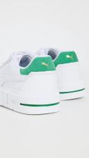 Cali Court Match Sneakers Women in White/Archive Green, Size 9 by Puma