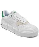 Cali Court Match Sneakers Women in White/Archive Green, Size 9 by Puma